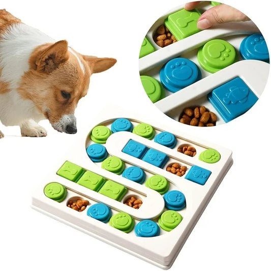 25 Holesinteractive Pet Puzzle Toys for Dogs and Cats - Mental Stimulation Treat Dispenser, Slow Feeder, and Enrichment Game for Small to Large Pets