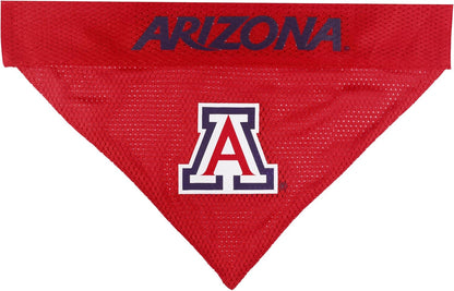 Collegiate Pet Accessories, Reversible Bandana, Arizona Wildcats, Small/Medium