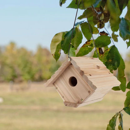 12 X 6.25 X 7.5 In. Red Cedar Bird House