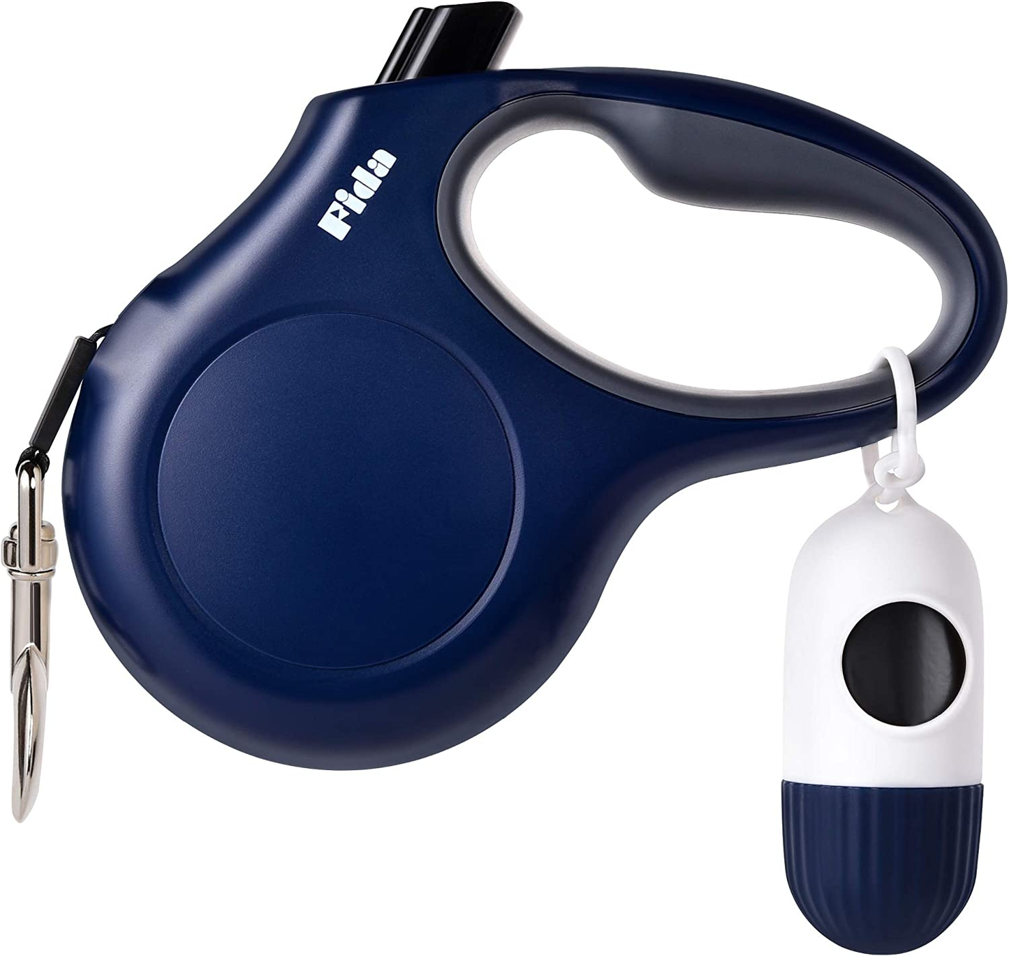 Retractable Dog Leash with Dispenser and Poop Bags